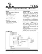 TC835CBU datasheet.datasheet_page 1