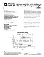 ADN2525ACPZ 数据规格书 1