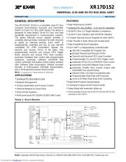 XR17D152 datasheet.datasheet_page 1