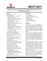 MCP73871-3CAI/ML datasheet.datasheet_page 1