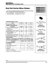MMBD352LT3 数据规格书 1