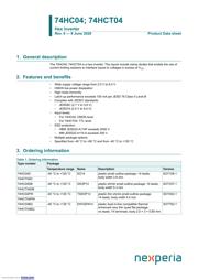 74HCT04D datasheet.datasheet_page 1