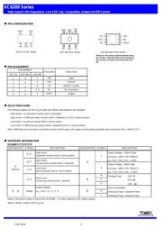 XC6209B332PR 数据规格书 2