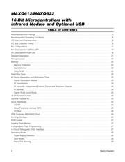 MAXQ612X-2051+ datasheet.datasheet_page 2