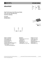 DPG60C300HJ datasheet.datasheet_page 1