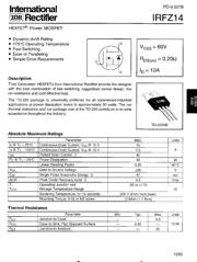 IRFZ14 datasheet.datasheet_page 1