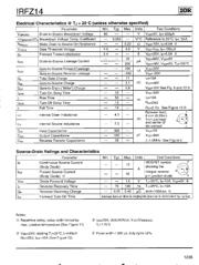 IRFZ14 datasheet.datasheet_page 2