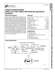 LMV852MMX 数据规格书 2
