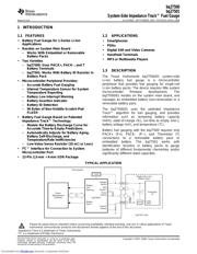 BQ27500DRZT-V100 datasheet.datasheet_page 1