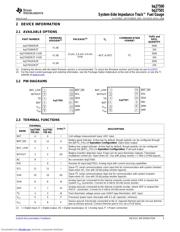 BQ27500DRZT-V100 datasheet.datasheet_page 3