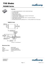 P6SMB36CAT3G datasheet.datasheet_page 1