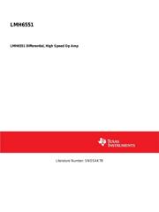 LMH6551MMX/NOPB datasheet.datasheet_page 1