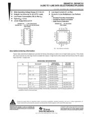 SN74HC151PWR datasheet.datasheet_page 1