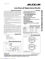 MAX707 datasheet.datasheet_page 1