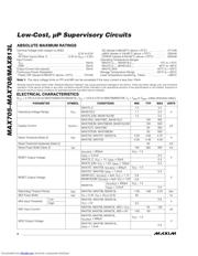 MAX707 datasheet.datasheet_page 2