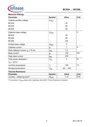 BCX 56 H6327 datasheet.datasheet_page 2