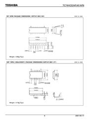 TC74HC02AF datasheet.datasheet_page 4