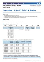 VLS3010ET-100M-CA 数据规格书 3