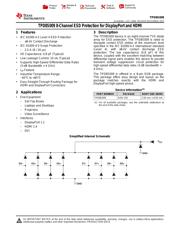 TPD8S009 数据规格书 1