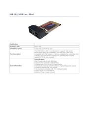 USB2-504 数据规格书 1