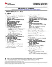 TMS320F280220PTS datasheet.datasheet_page 1