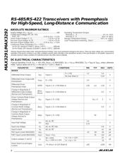 MAX3292CSD 数据规格书 2