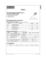 SS9012GBU datasheet.datasheet_page 1