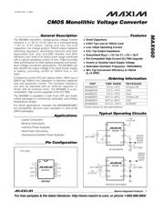 MAX660CSA datasheet.datasheet_page 1