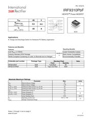 IRF9310PBF 数据规格书 1