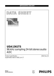 UDA1361TSDK-T datasheet.datasheet_page 1
