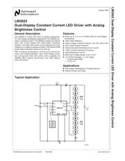 LM3503ITLX-35 数据规格书 2