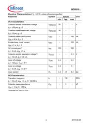 BCR119 datasheet.datasheet_page 3