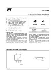 74V1G14CTR datasheet.datasheet_page 1