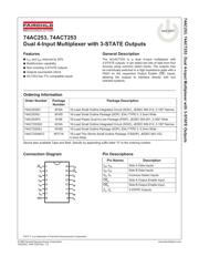 74ACT253SC datasheet.datasheet_page 1