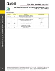 HMC695LP4E 数据规格书 6