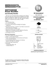 MBRB20200CTT4G datasheet.datasheet_page 1