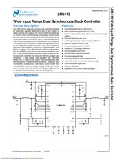 LM5119PSQE/NOPB datasheet.datasheet_page 1