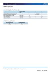 HHM1570B1 数据规格书 3