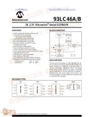 93LC46A datasheet.datasheet_page 1