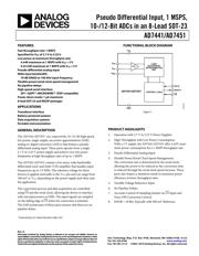 AD7441 datasheet.datasheet_page 1