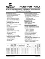 PIC18F87J11I/PT datasheet.datasheet_page 3