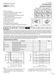 IRF6644TRPBF datasheet.datasheet_page 1