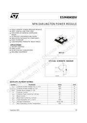 ESM4045DV 数据规格书 1