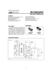 IR2156SPBF datasheet.datasheet_page 1