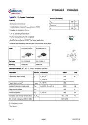 IPP030N10N3 G datasheet.datasheet_page 1