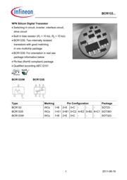 BCR133 Datenblatt PDF