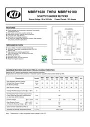 MBRF1045 数据规格书 1