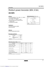 2SC5876 datasheet.datasheet_page 1