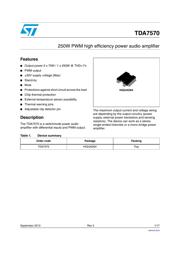 TDA7570 datasheet.datasheet_page 1