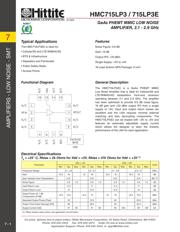 HMC715LP3 数据规格书 3